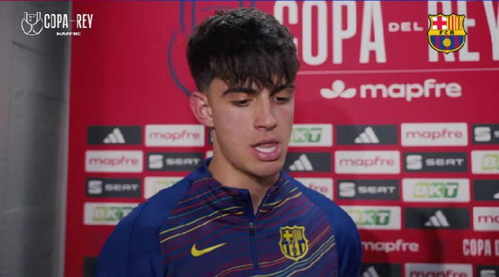 Bernal: “We’ve finished knackered but for this crest it’s worth it. Happy for the two goals. We thank the fans because having them with us is a bloody treat. “