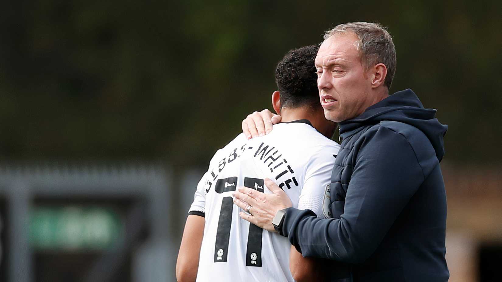 Morgan Gibbs-White, Steve Cooper - Swansea City