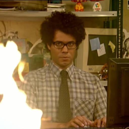 Someone said Liam Rosenoir looks like Moss from IT crowd and now I can't unsee it.