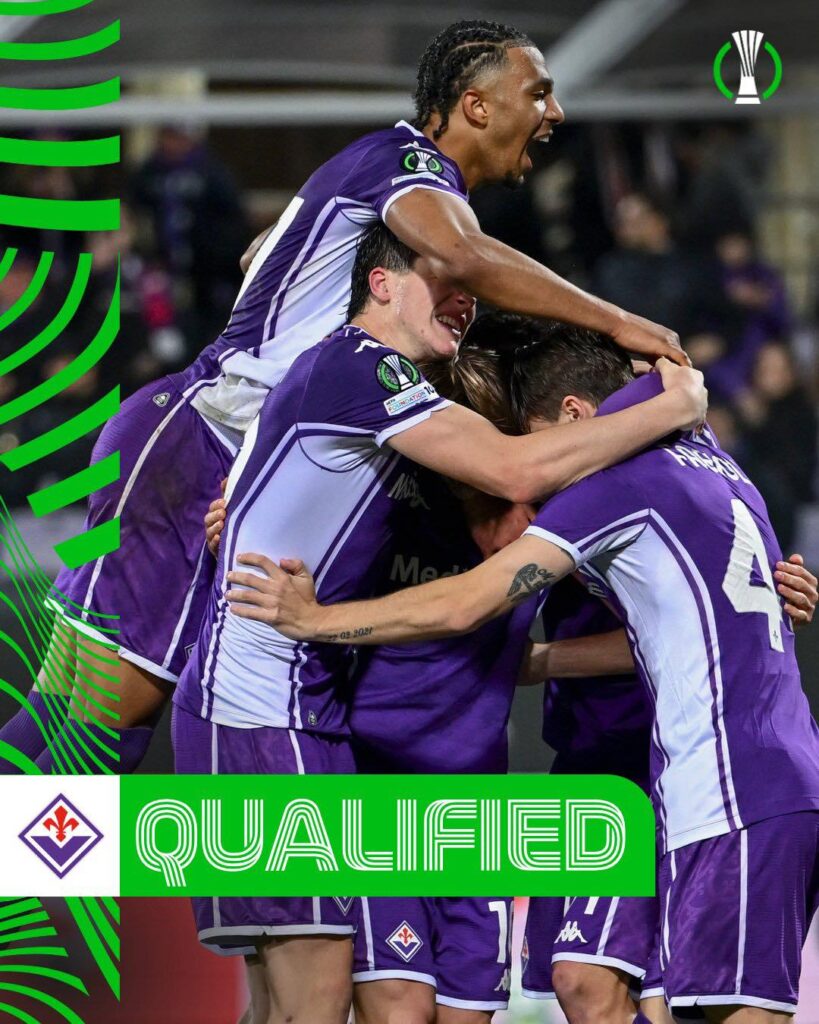 La Fiorentina batte anche al ritorno 2-1 il Rakow e si qualifica ai Quarti ⚜✅