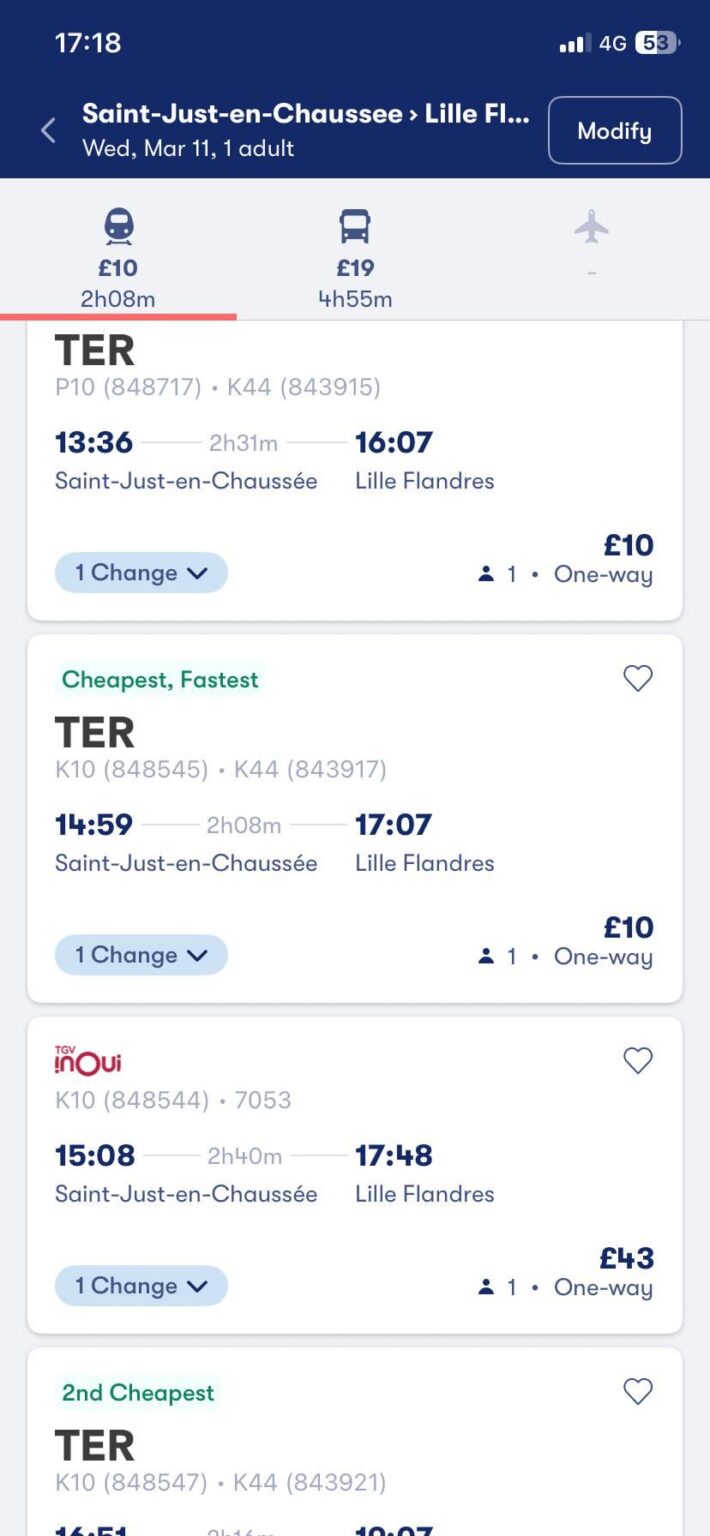 Lille Away trip advice for flying into Paris Beauvais