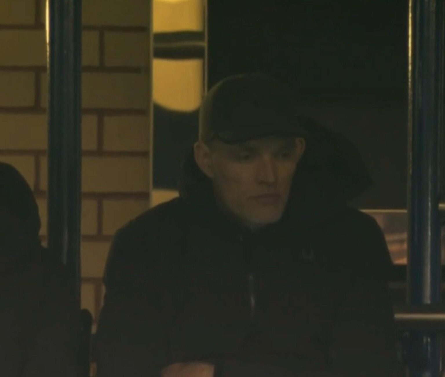Thomas Tuchel watching the game today.