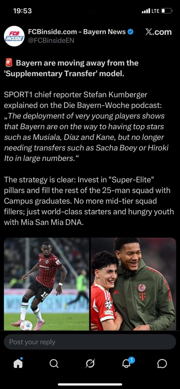 I’m rooting for you guys from Manchester United fan.