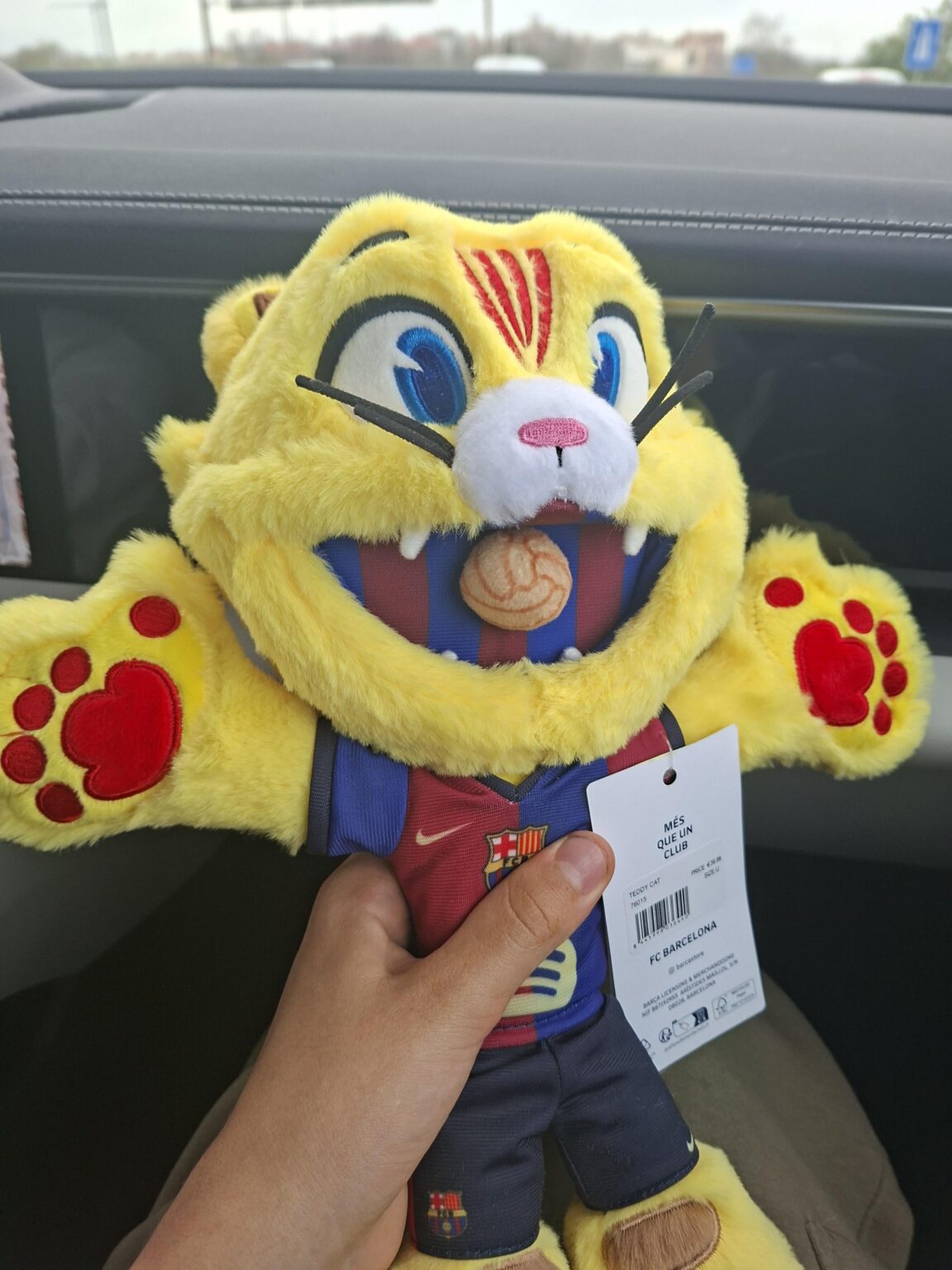 I WON TODAY!! He was only there for today!!! I thought id never get my hands on it