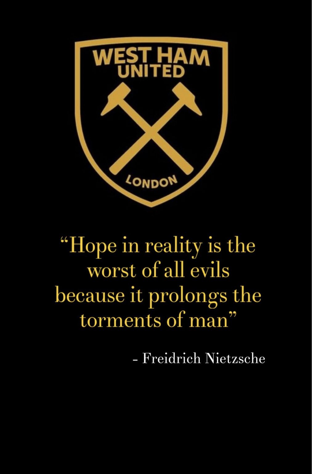 How it feels to be a West Ham fan.