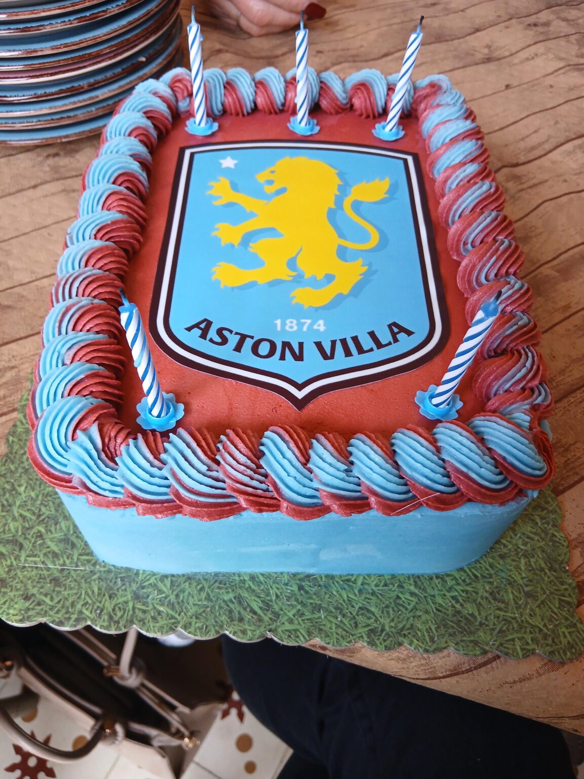I'll forget all the recent misery, my good old sis made this for my birthday. UTV!