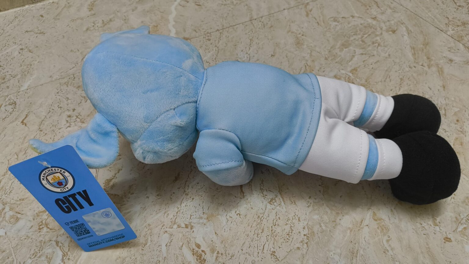 My Man City Mascot (Moonchester) is doing Push-ups!