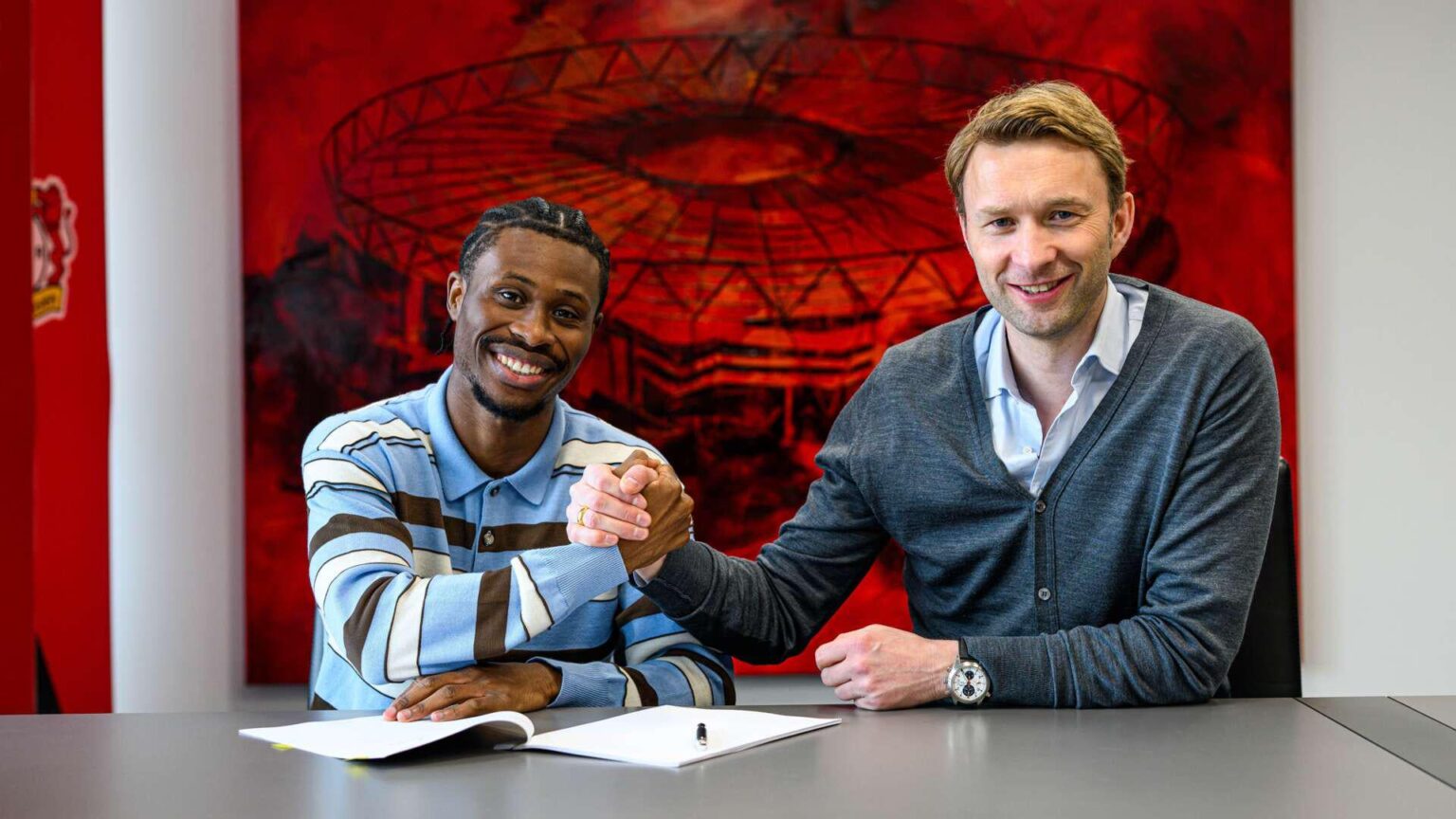 Vertrag bis 2031: Bayer 04 verlängert mit Nathan Tella