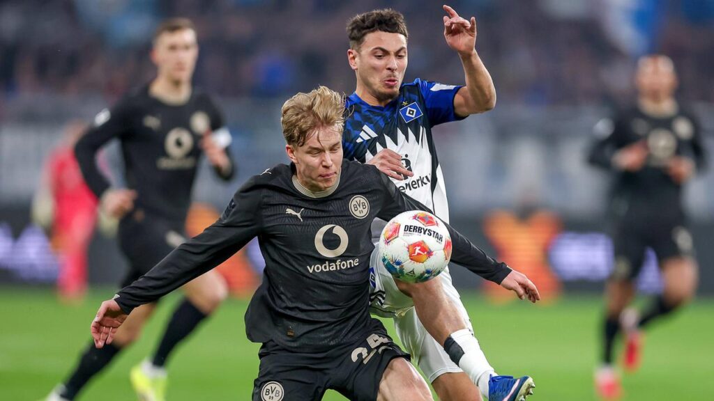 Trotz Halbzeitführung: HSV verliert noch bei Borussia Dortmund