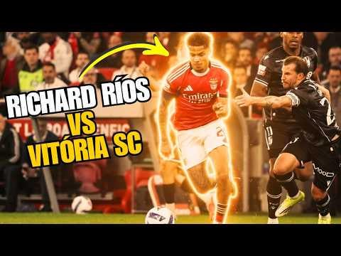 Richard Ríos vs Vitória SC🔥Assistências & outros Highlights