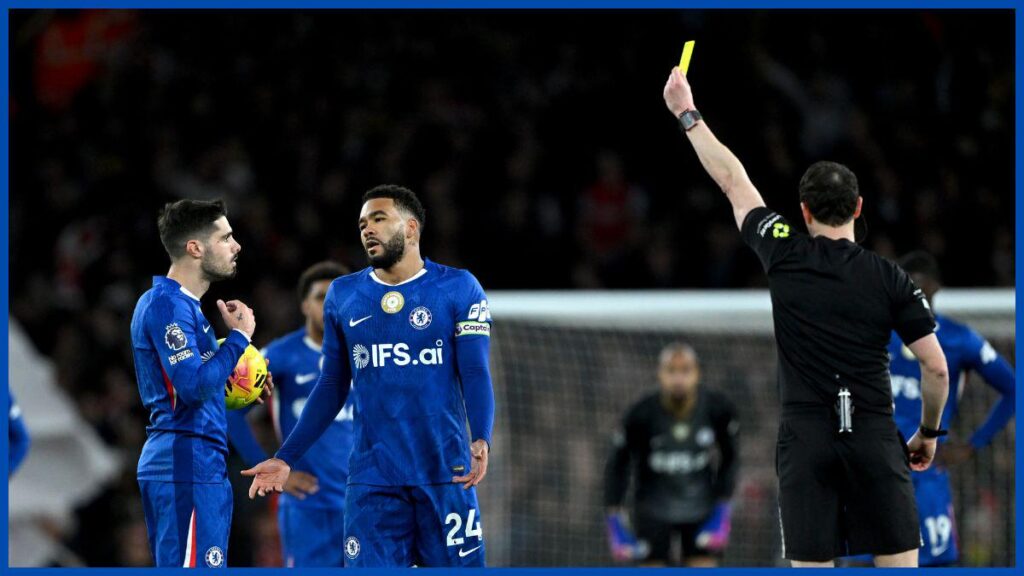 Chelsea have had 7 different players sent off this season, the most in Premier League history