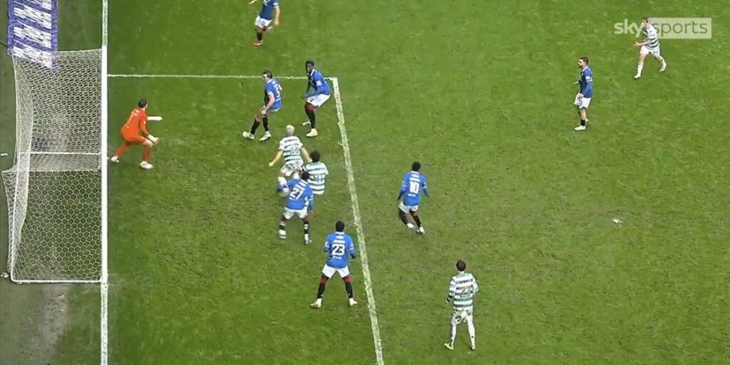 John Souttar switching off and letting Maeda run free is criminal.