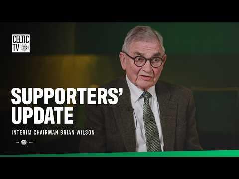 Supporters' Update | Interim Chairman Brian Wilson (12/03/26)