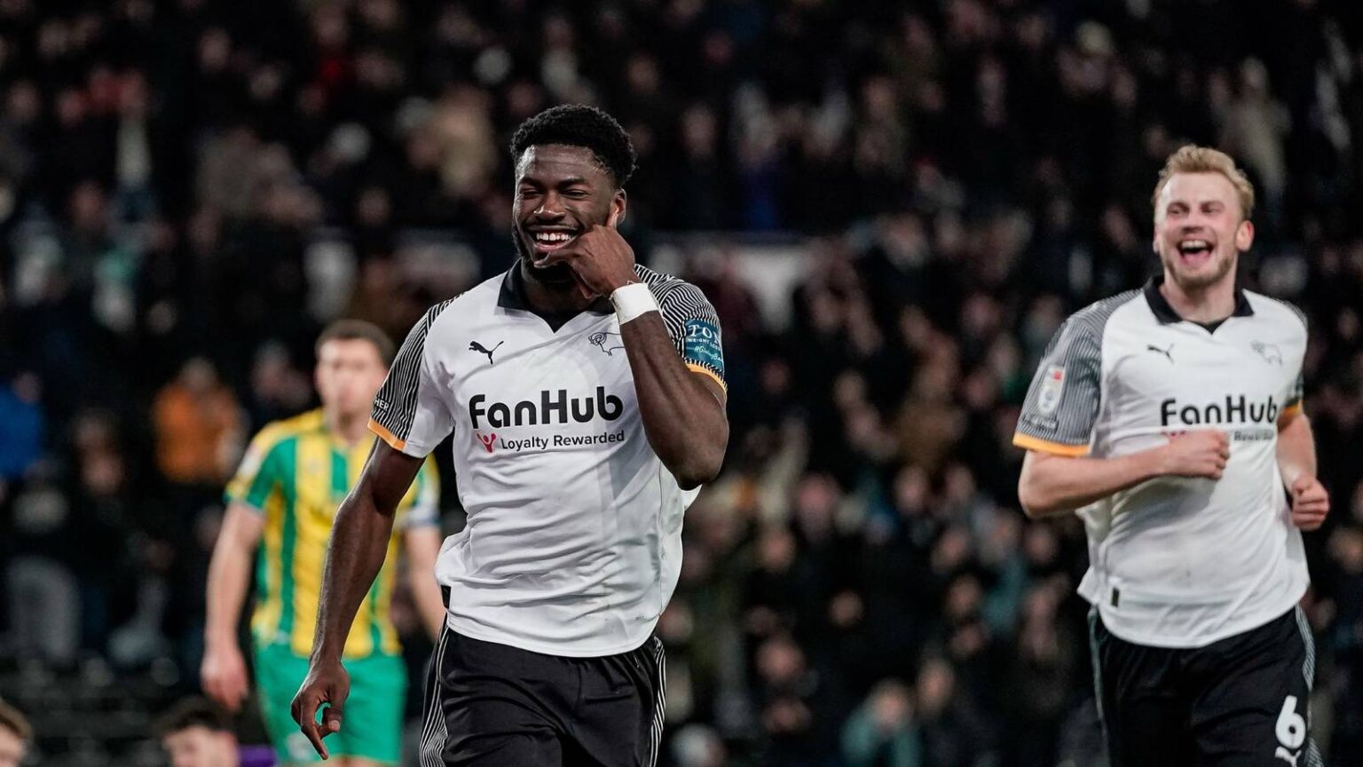 How Derby County feel about selling Patrick Agyemang as Crystal Palace & Leeds circle