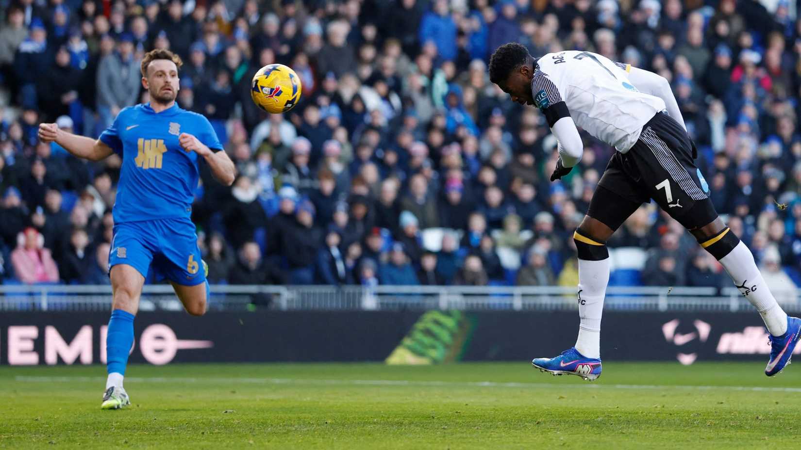 Patrick Agyemang scores for Derby County vs Birmingham City