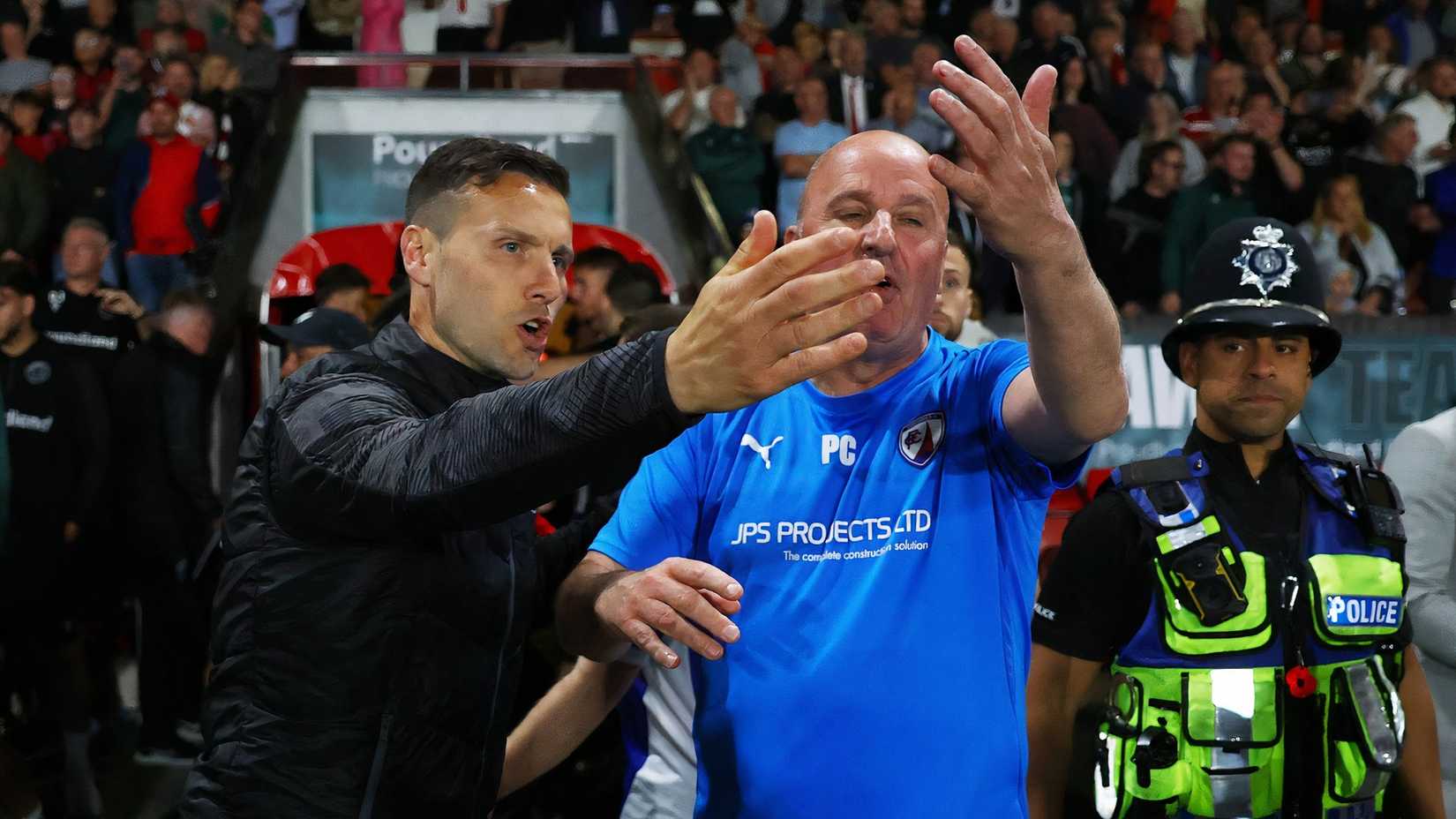 Paul Cook and Mat Sadler