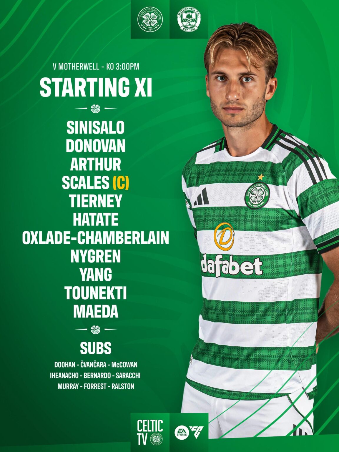 Team to play Motherwell