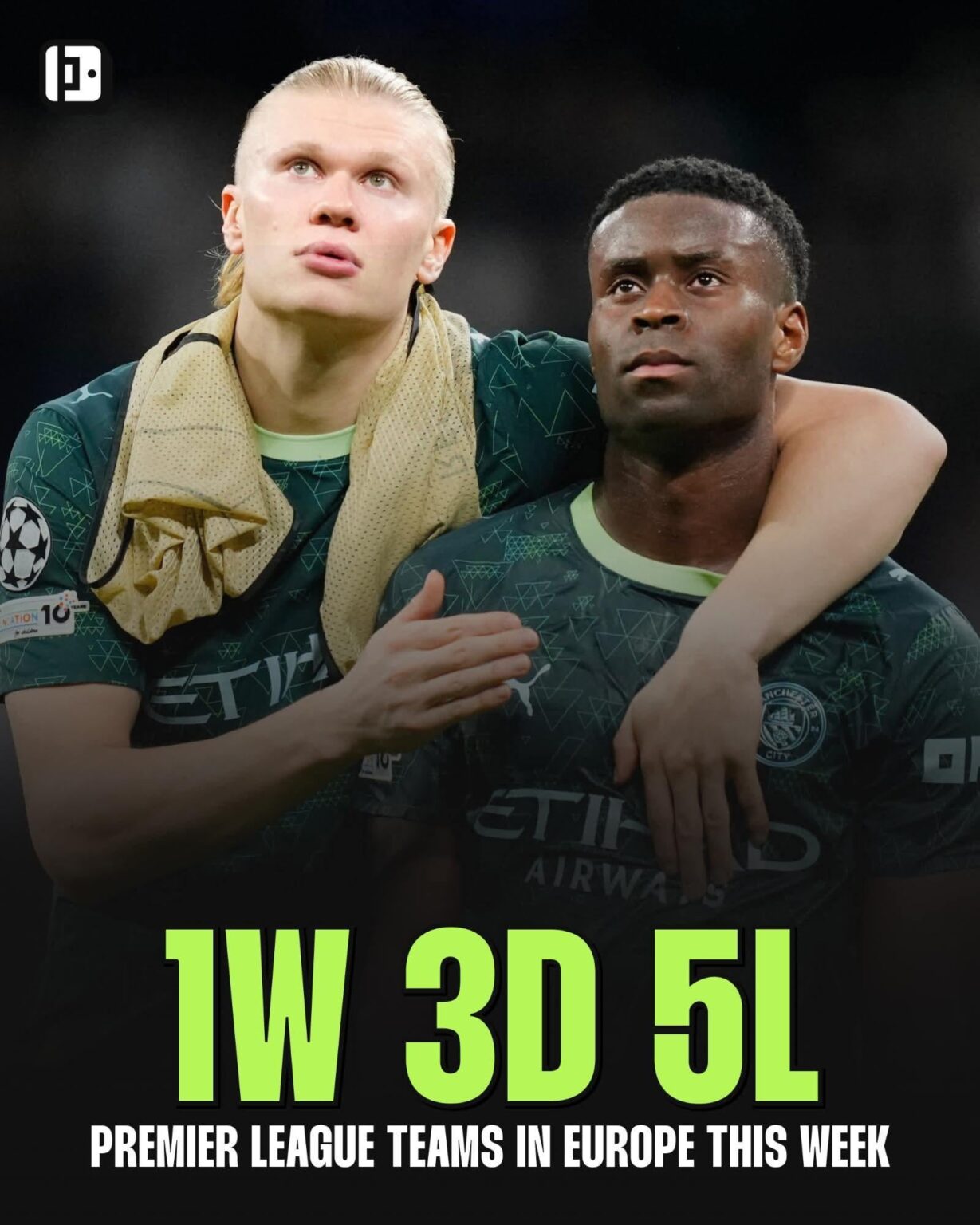 A very difficult week for Premier League teams in Europe. Only Aston Villa could manage a victory...😬