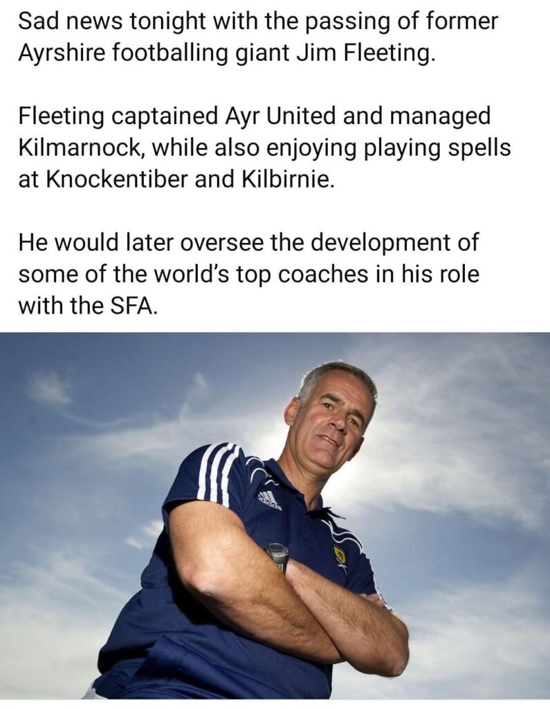 Jim Fleeting has passed away.