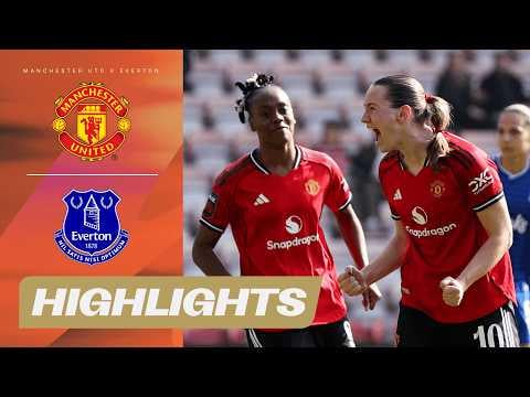 Malard Strikes Late Winner for Red Devils! | Manchester United v Everton | Barclays WSL 25/26