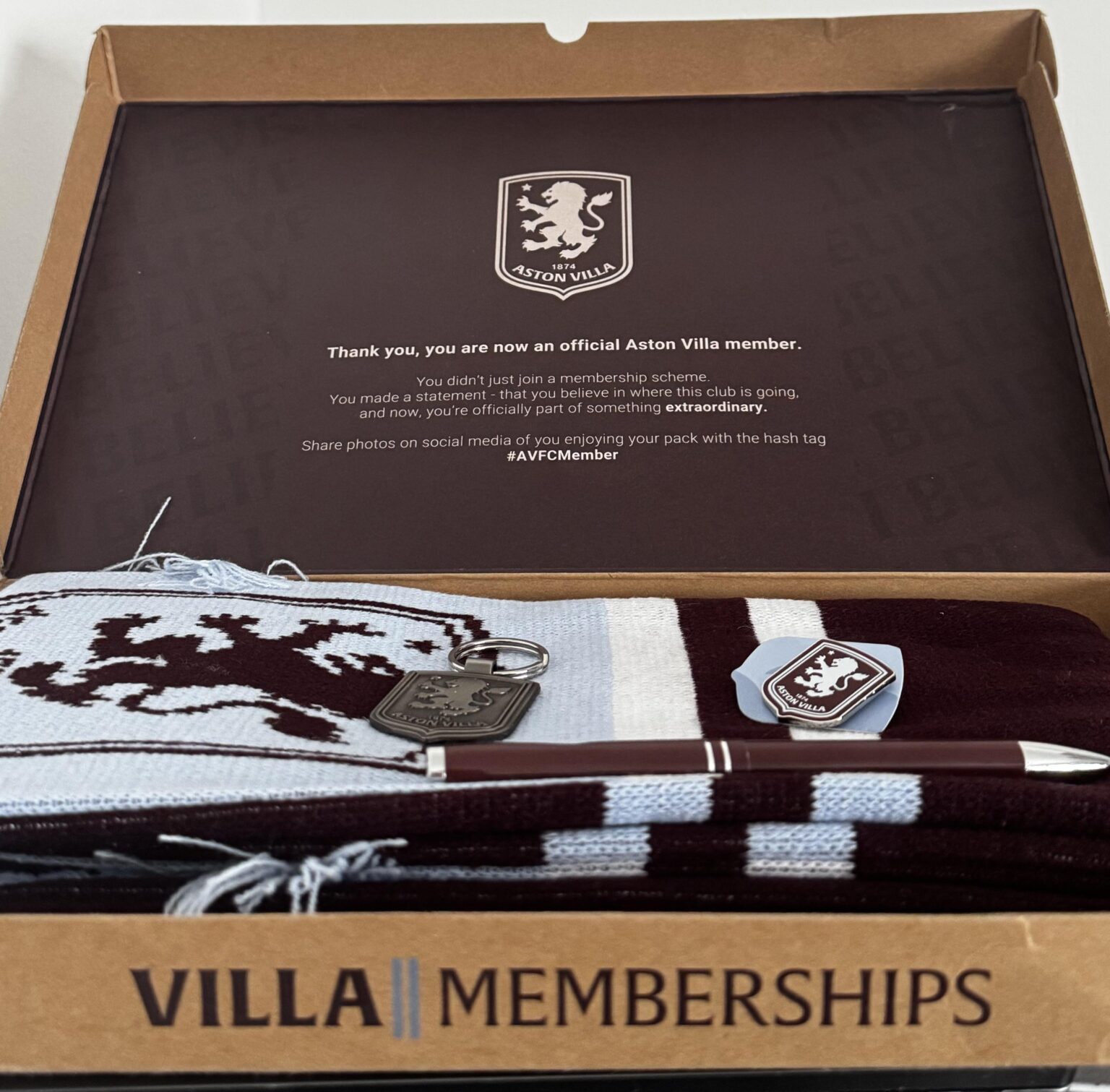 Received my membership gift