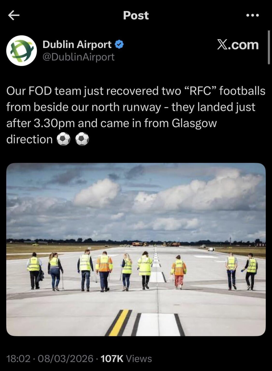 Dublin Airport CSC