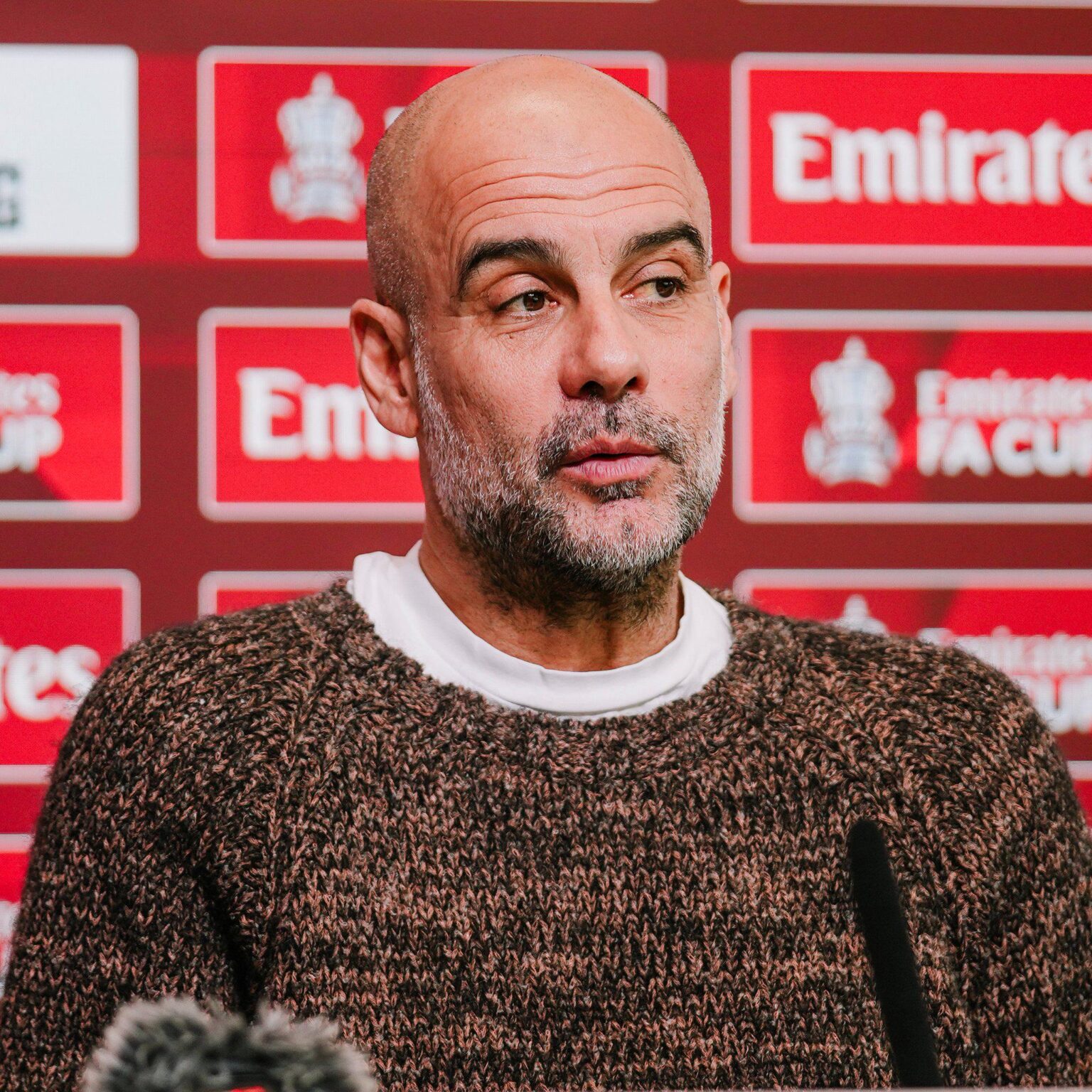 Pep Guardiola is who he thinks he is.