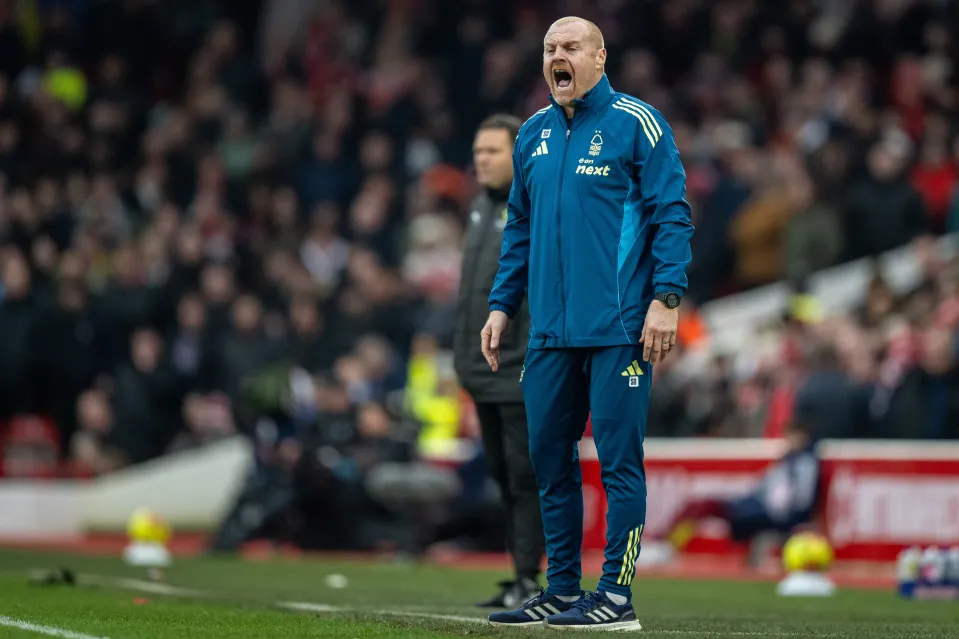 Nottingham Forest manager Sean Dyche