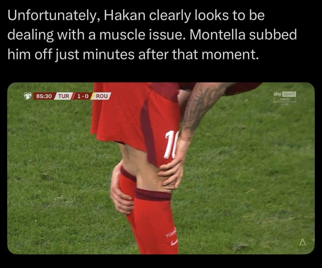 His time at Inter is over. For the second season in a row, he’s getting injured every couple of games, and it’s just not sustainable.