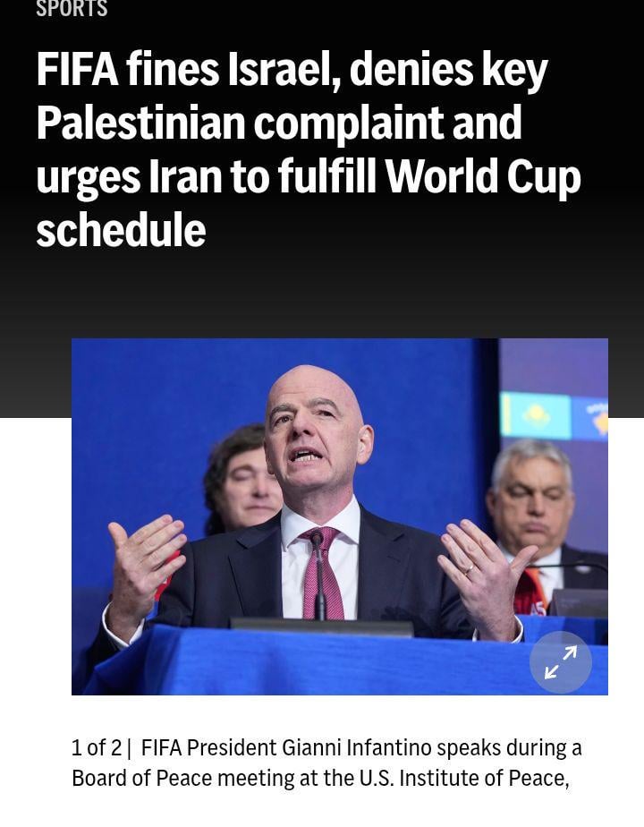 FIFA confirms Iran must play World Cup matches as scheduled despite war concerns