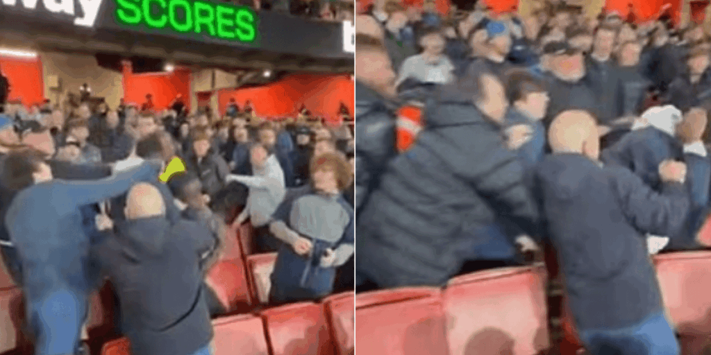 Police launch investigation after Everton striker claims Arsenal fans ‘attacked’ friends in shocking scenes Police launch investigation after Everton striker claims Arsenal fans 'attacked' friends in shocking scenes