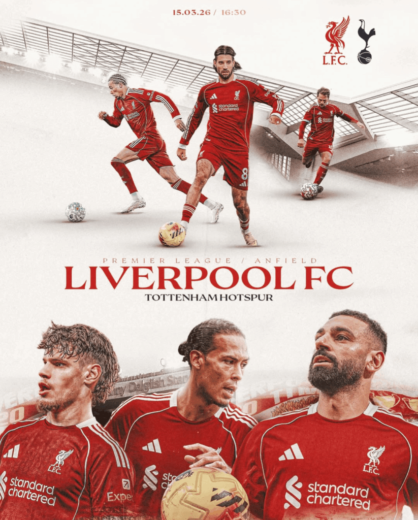 🔴 Matchday Liverpool v Spurs 🔴