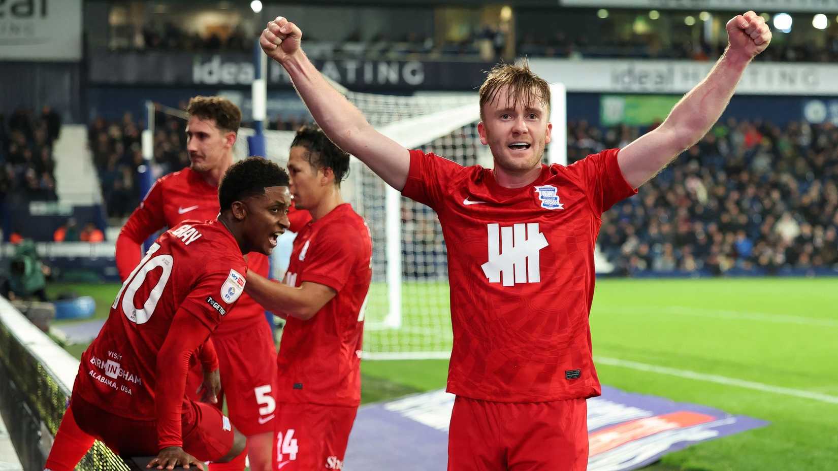 Tommy Doyle of Birmingham City vs West Brom