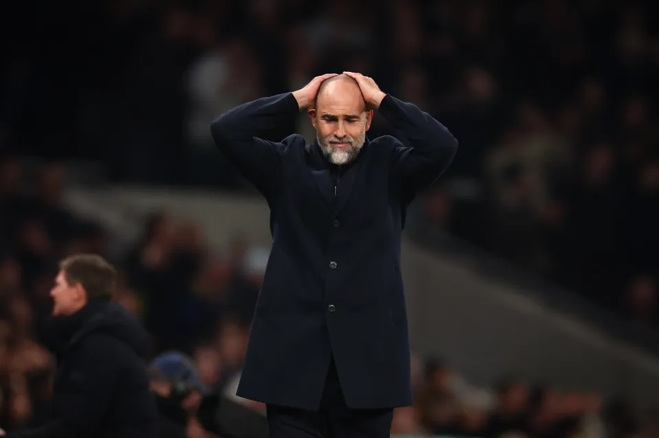 Spurs interim boss Igor Tudor on the touchline
