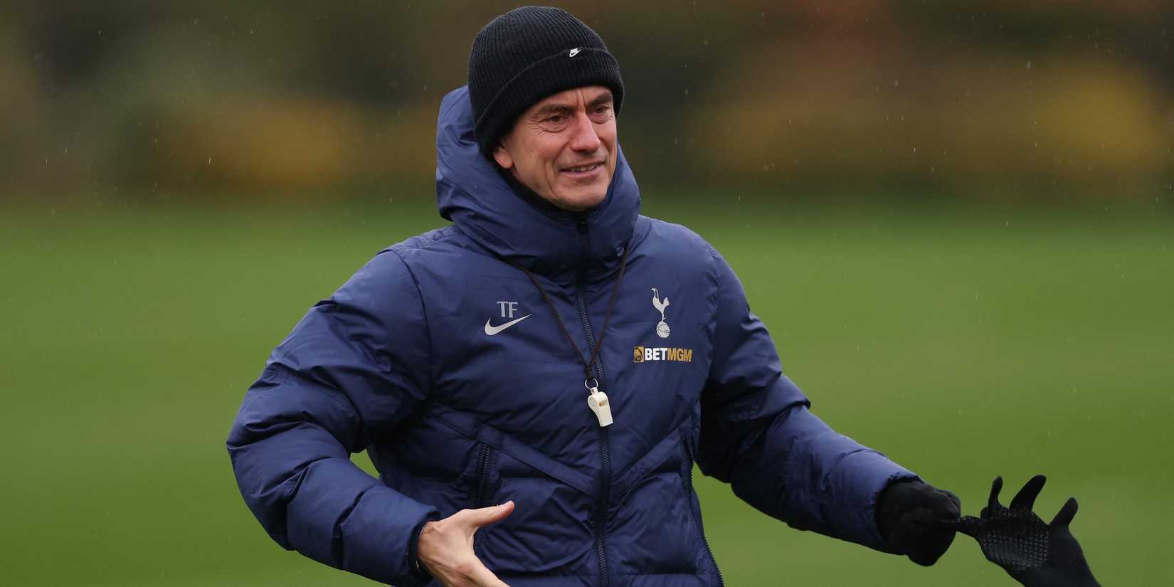 Tottenham Hotspur manager Thomas Frank