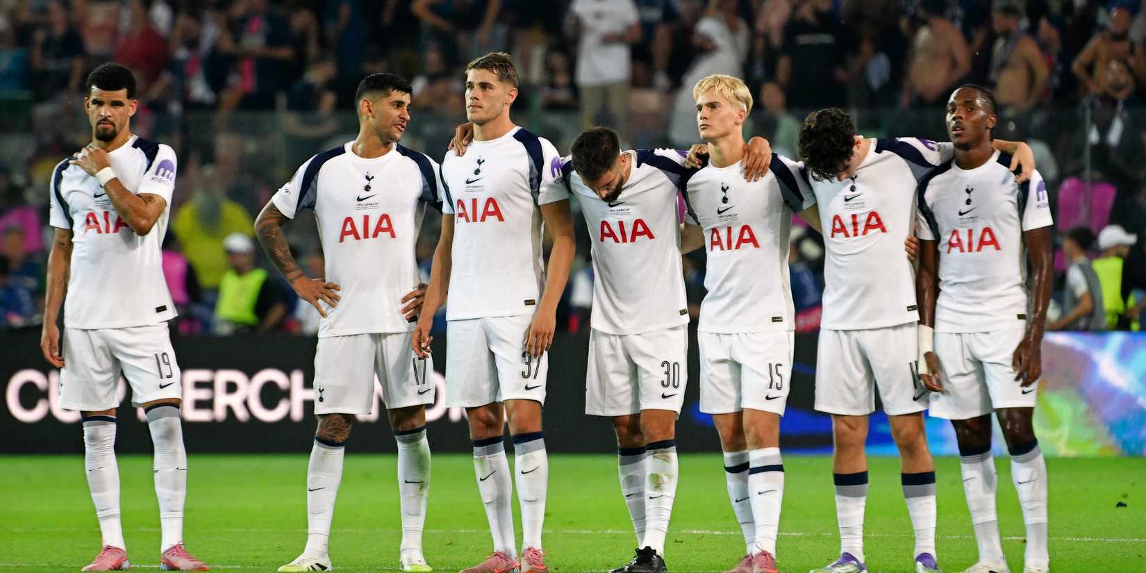 Tottenham players