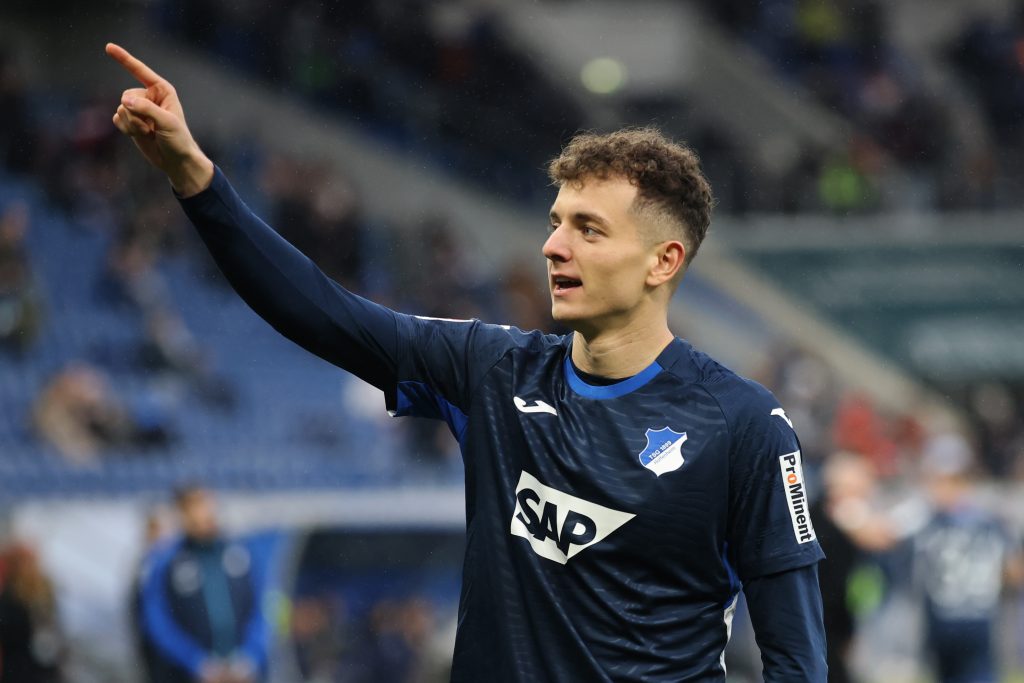 Fisnik Asllani of TSG 1899 Hoffenheim