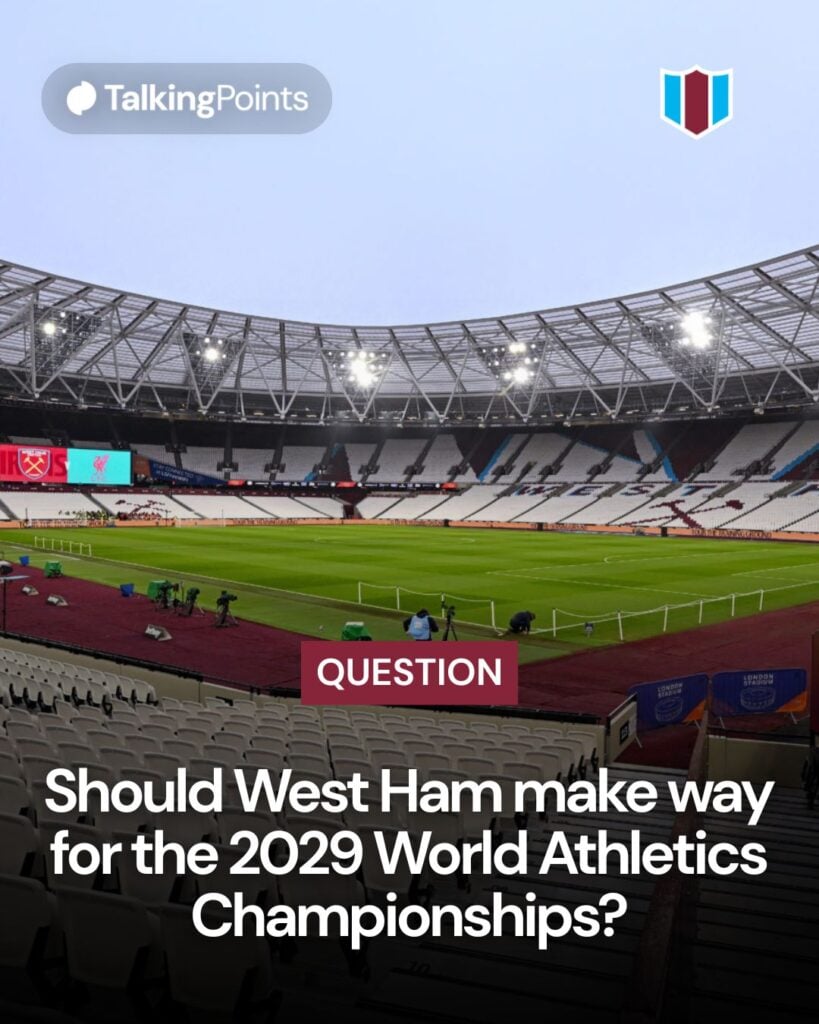 General view before the Premier League match between West Ham United FC and Liverpool FC