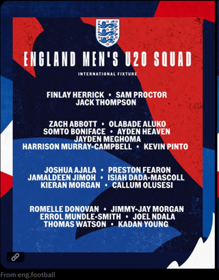 Ayden Heaven, Godwill Kukonki and JJ Gabriel get England age group calls. First time JJ Gabriel has been in Under-17 squad.