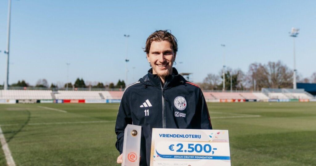 Mika Godts has been named the Eredivisie Talent of the Month February