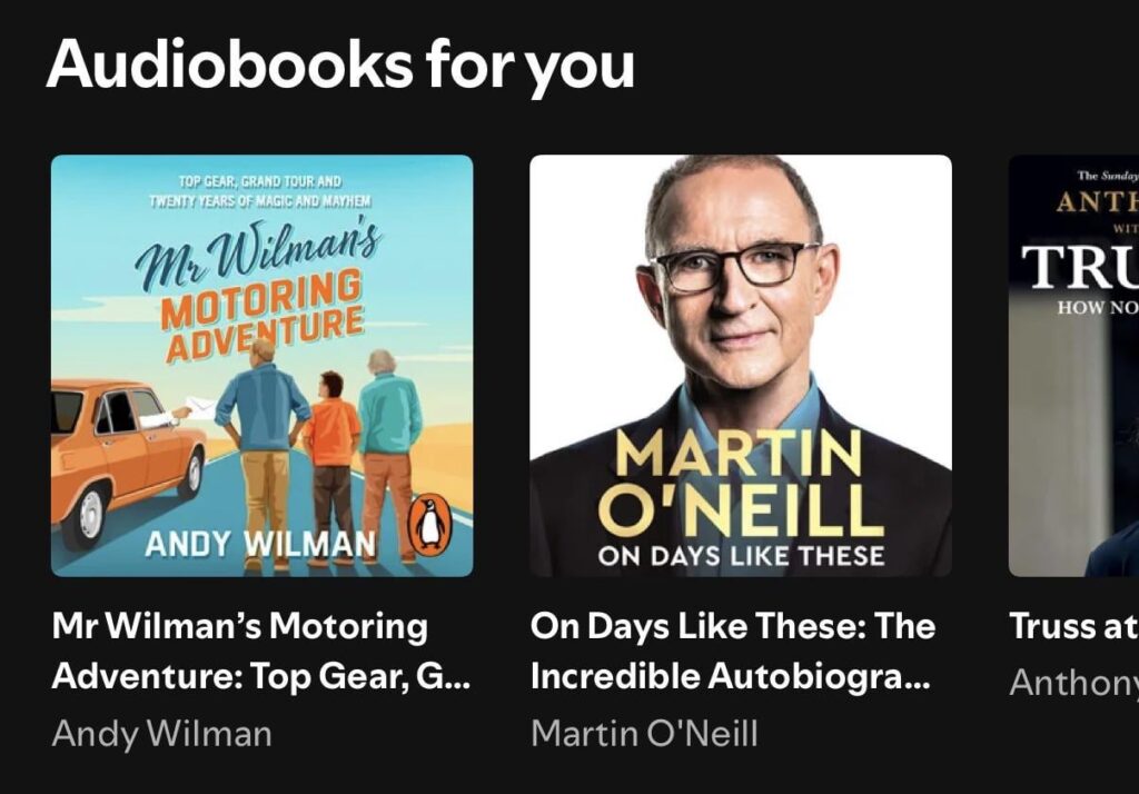 Spotify rubbing salt in my wounds this morning…