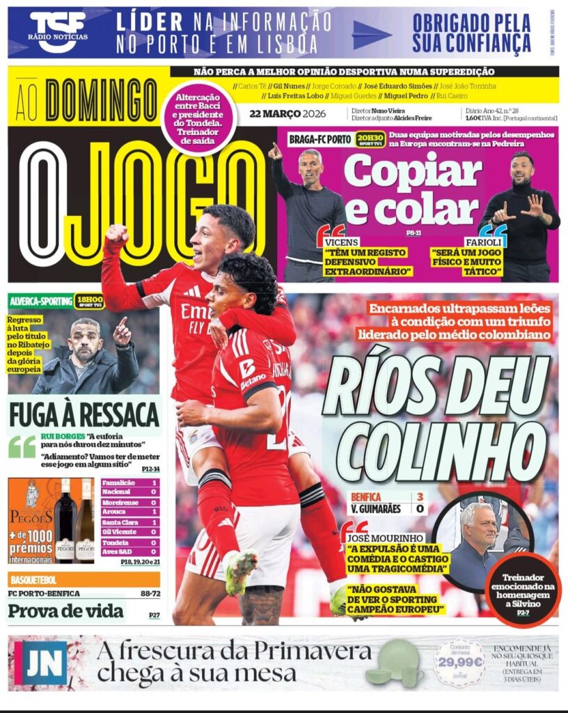 Jornal OJOGO 22/03/2026