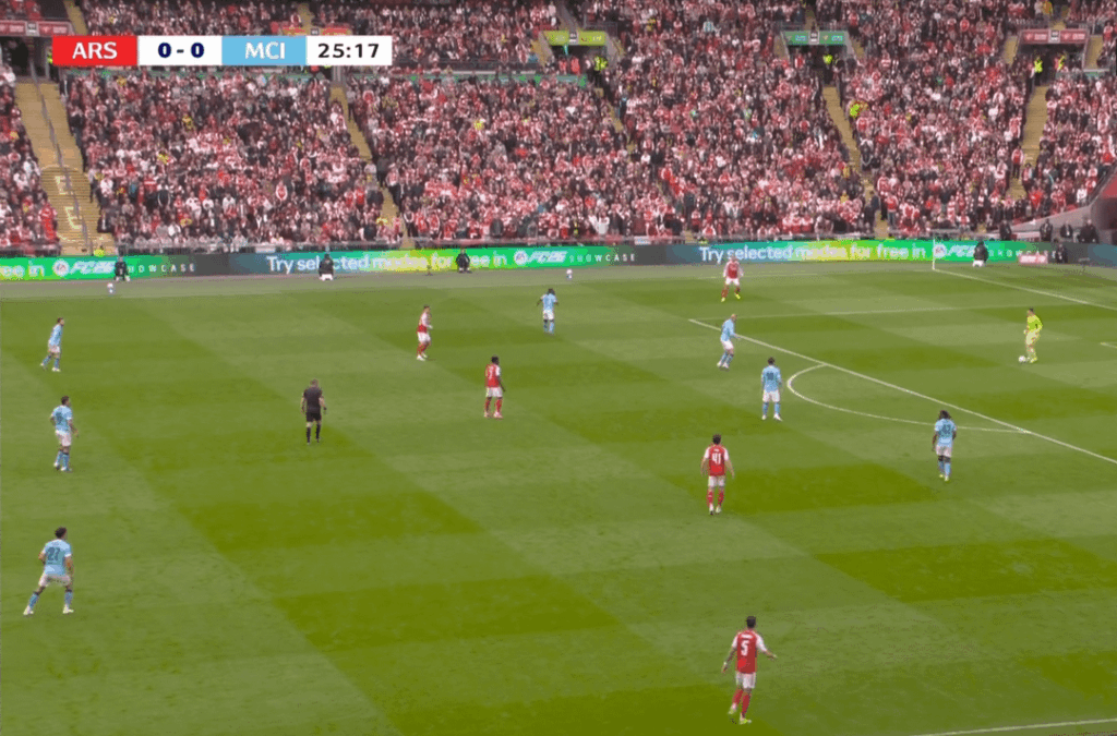 How Manchester City beat Arsenal in the Carabao Cup final.