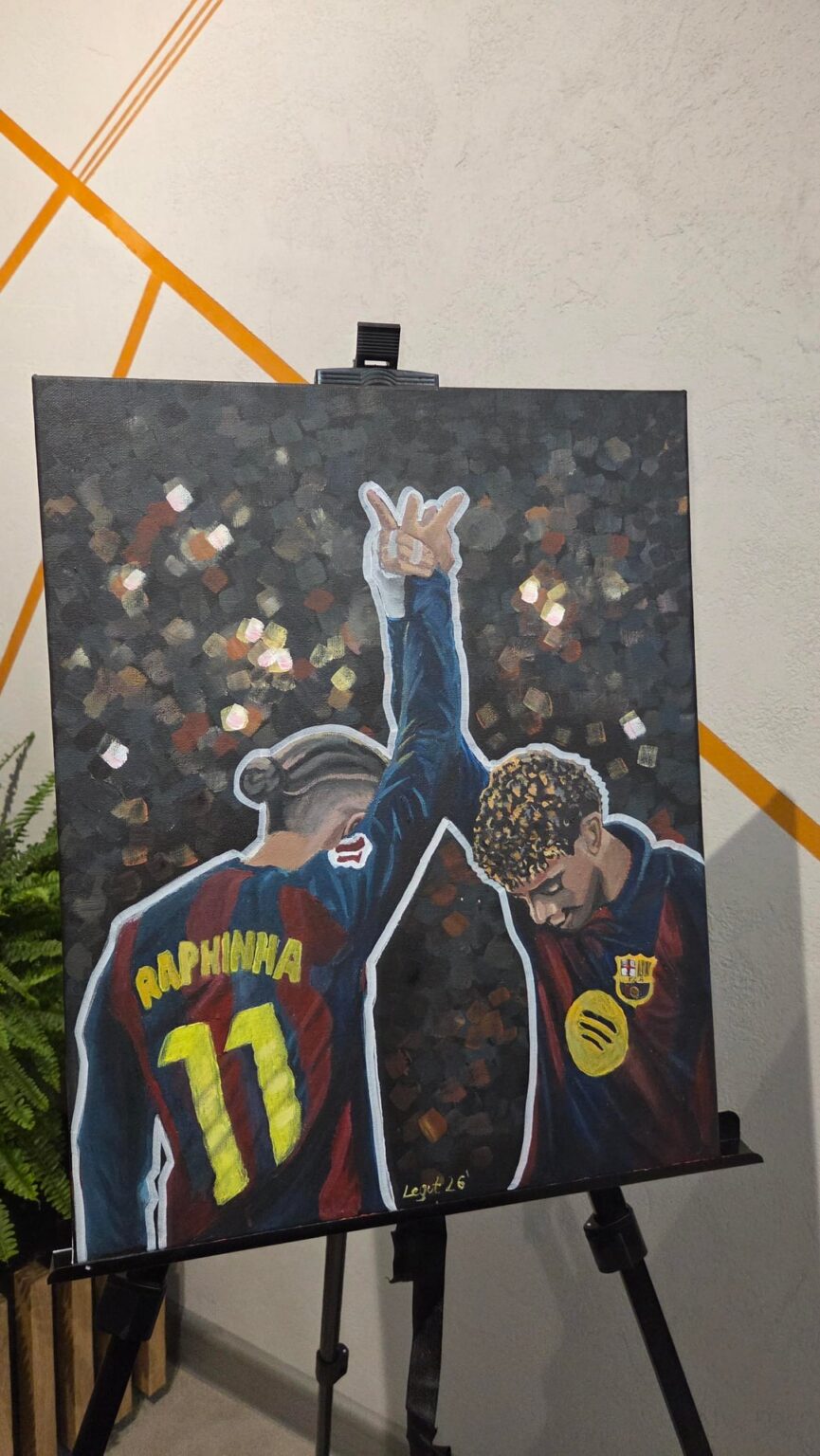 "Celebration" -Painting by Maja Legut aka Legutart