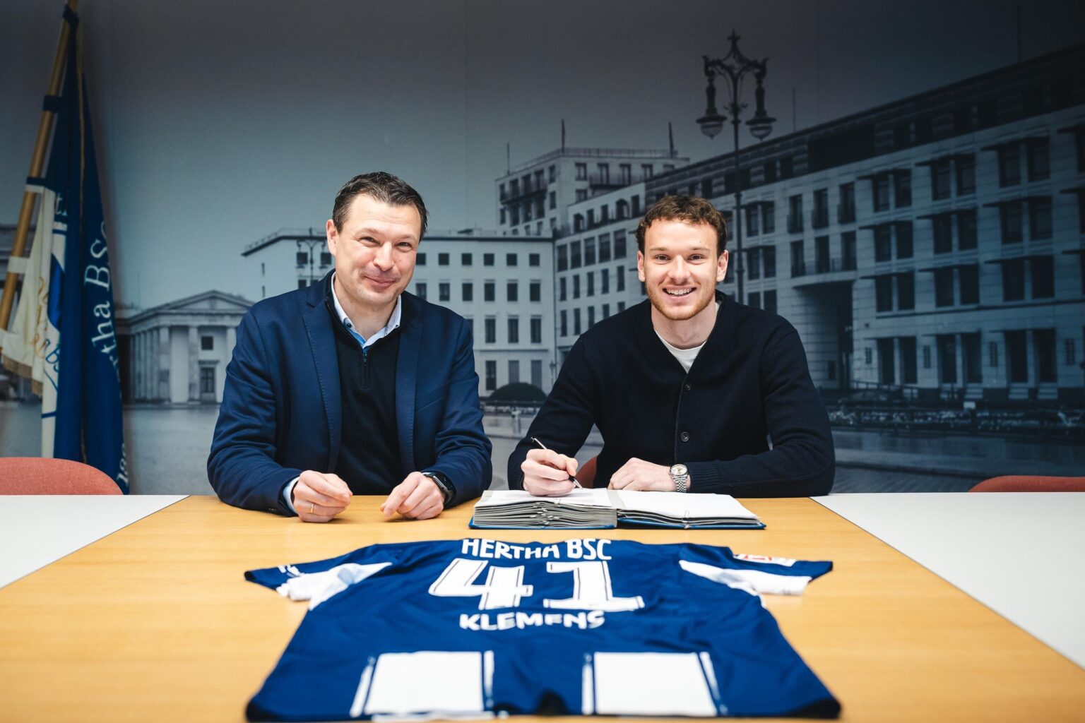 Hertha BSC: Pascal Klemens verlängert bis 2028