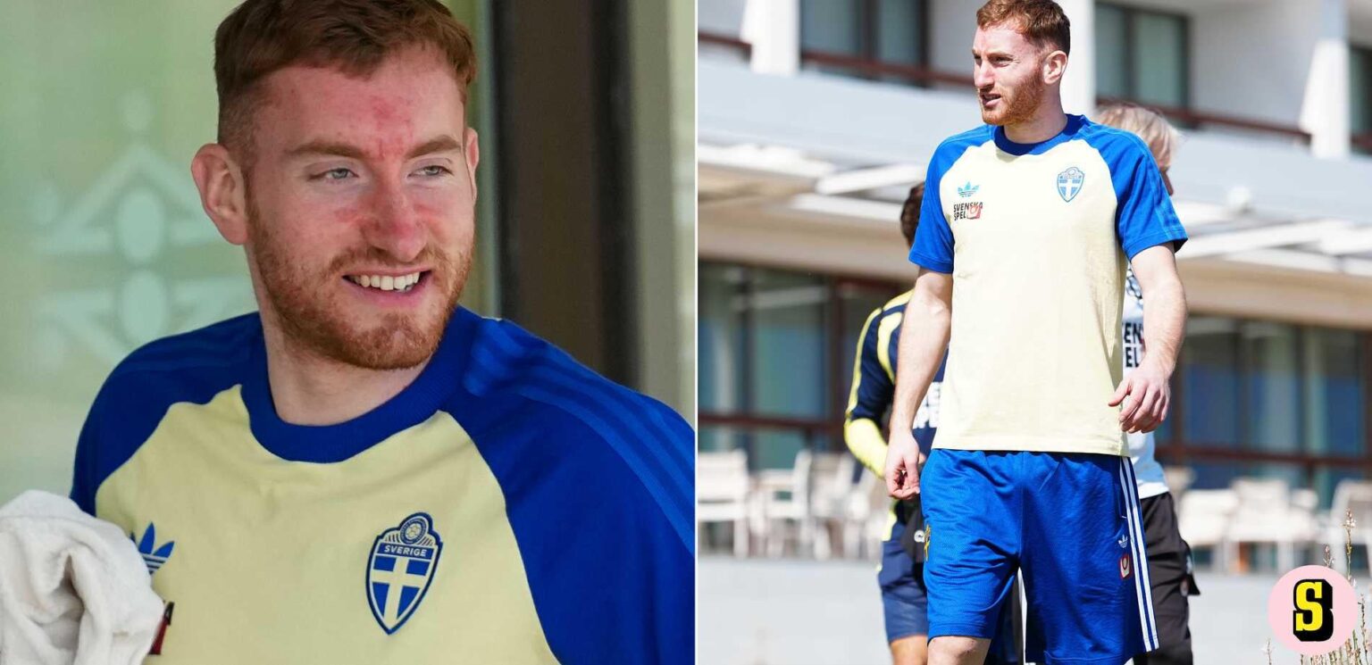 [Sportbladet] Dejan Kulusevski was limping when he visited the Swedish national team during training today to support the players. He talked with Graham Potter but it is unclear when he'll return to training