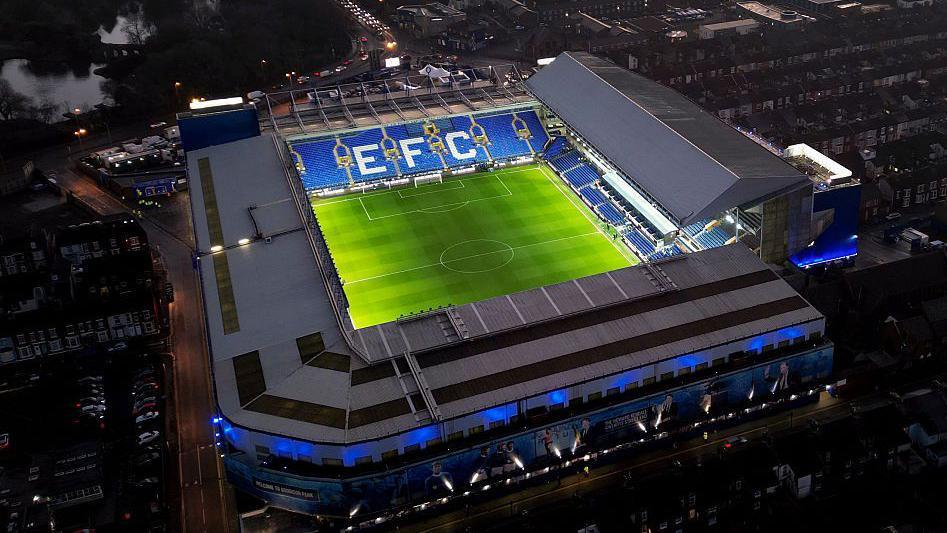 Is Goodison Park still instantly recognisable from just a cropped angle?