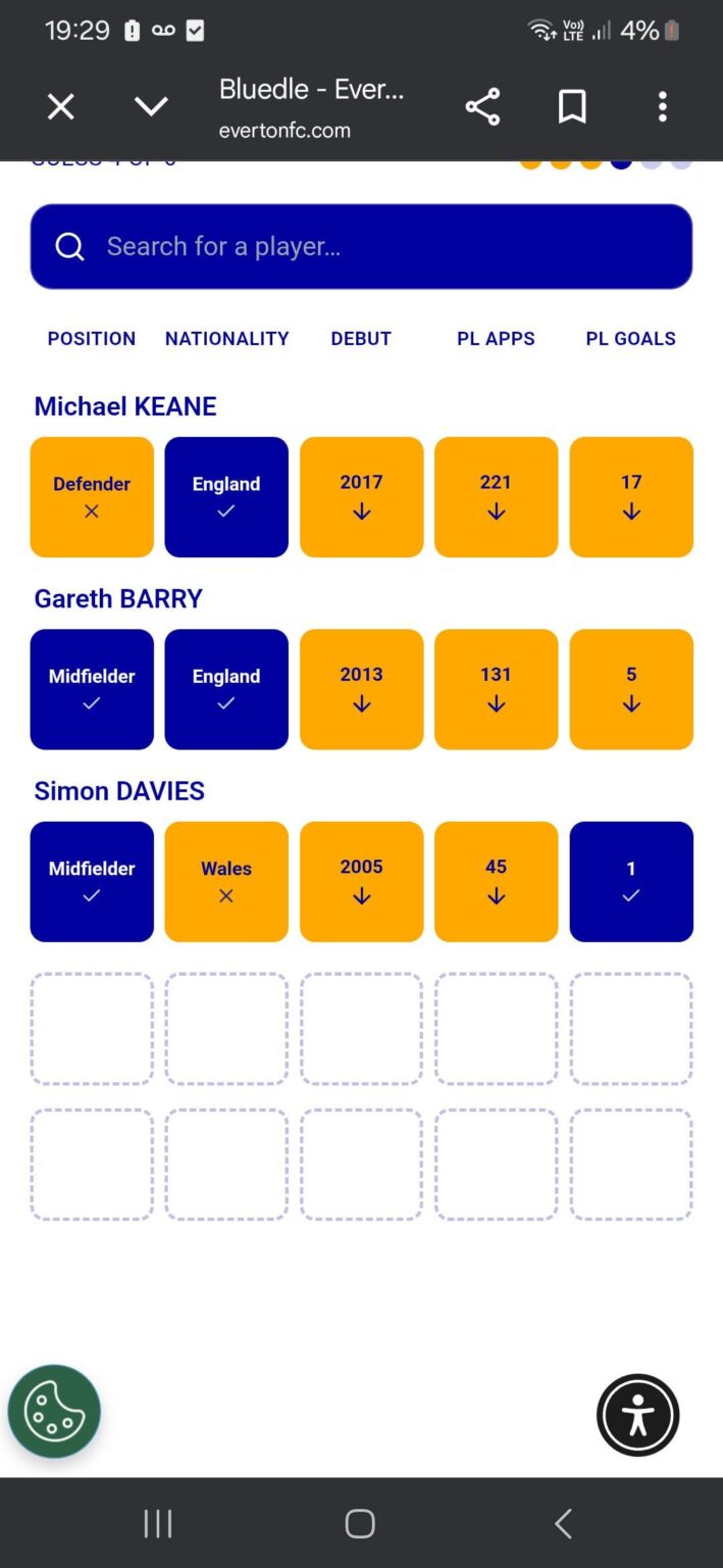 Anyone been playing Bluedle?