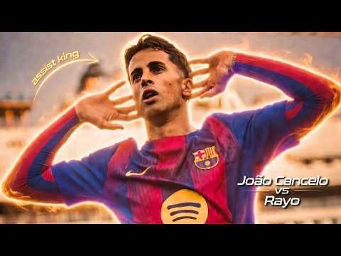 João Cancelo played well vs Rayo – could he actually be a smart signing for Barça?