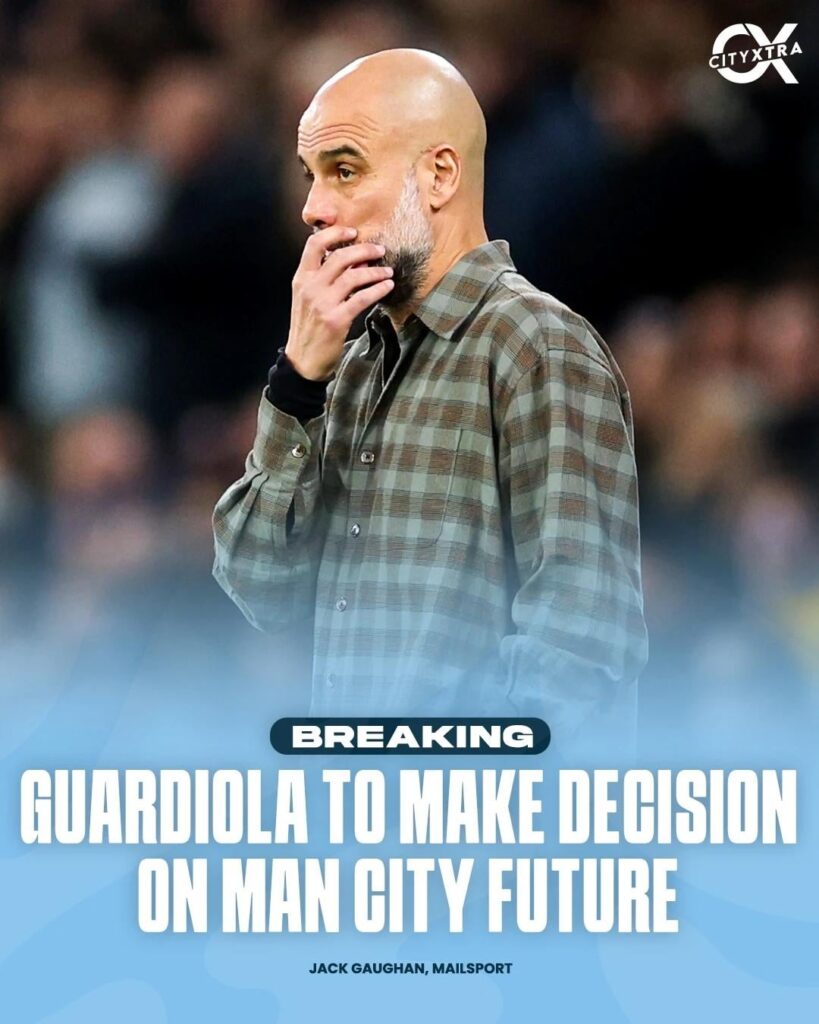 [Jack Gaughan] The plan is for Pep Guardiola to think on what is best for him and his future, and what is best for Manchester City after the Carabao Cup Final.